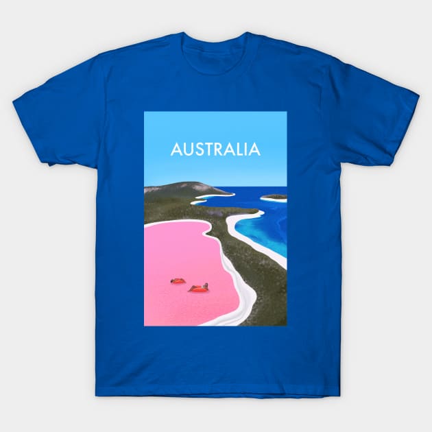 Australia T-Shirt by Salty Siren Studios